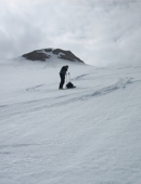 Test nuovi sci Kreuzspitze in Marmolada